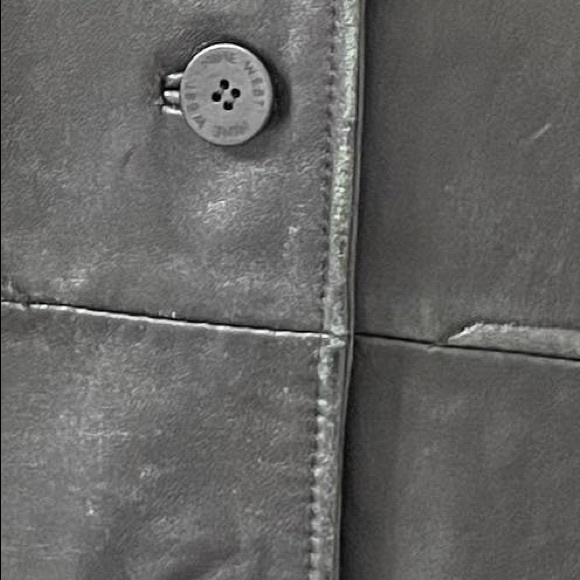 ‘90s Vintage Nine West Leather Jacket - Picture 5 of 6